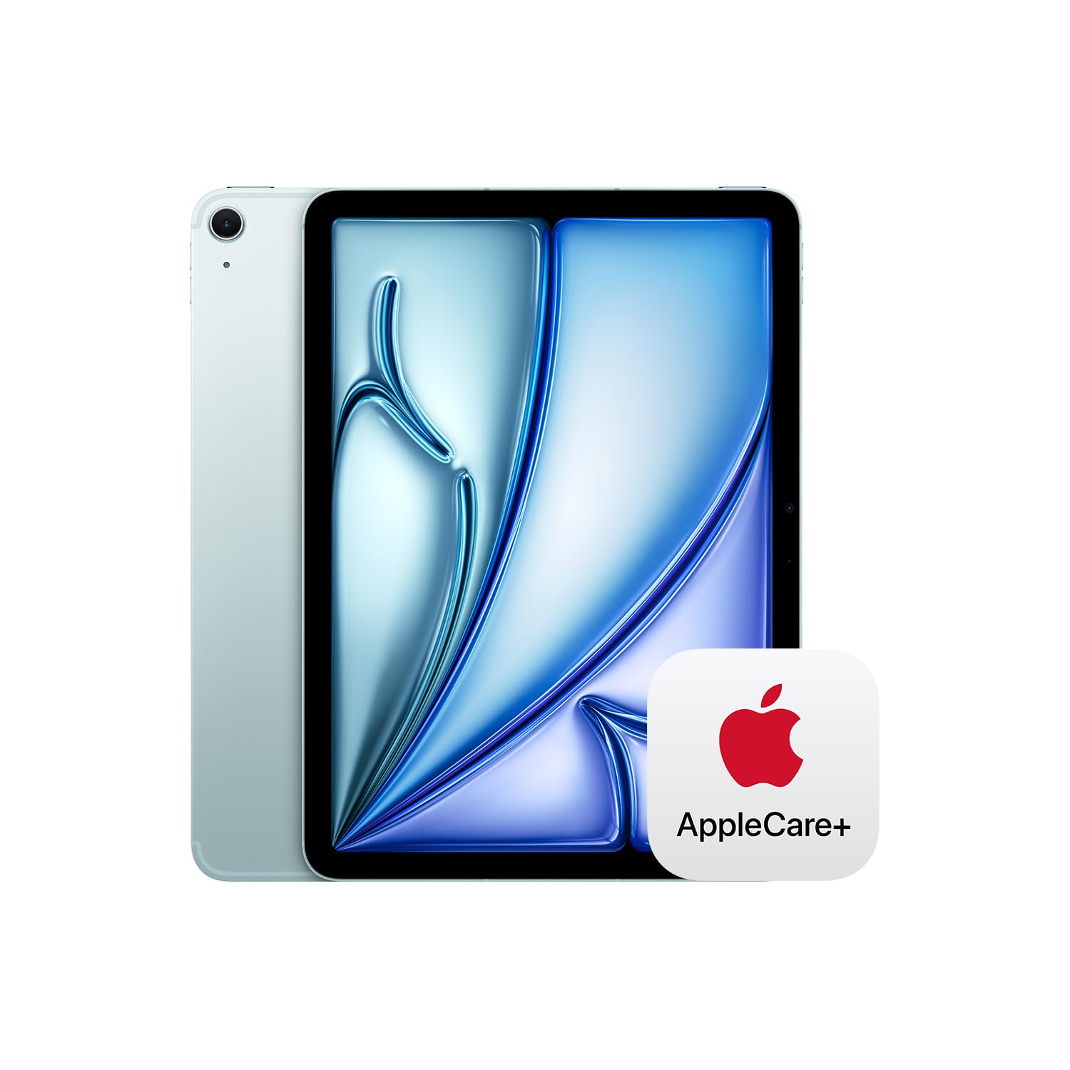 Apple iPad Air 11-inch with M3 chip Built for Apple Intelligence, Liquid Retina Display, 128GB, 12MP Front/Back Camera, Wi-Fi 6E, Touch ID, All-Day Battery Life — Blue