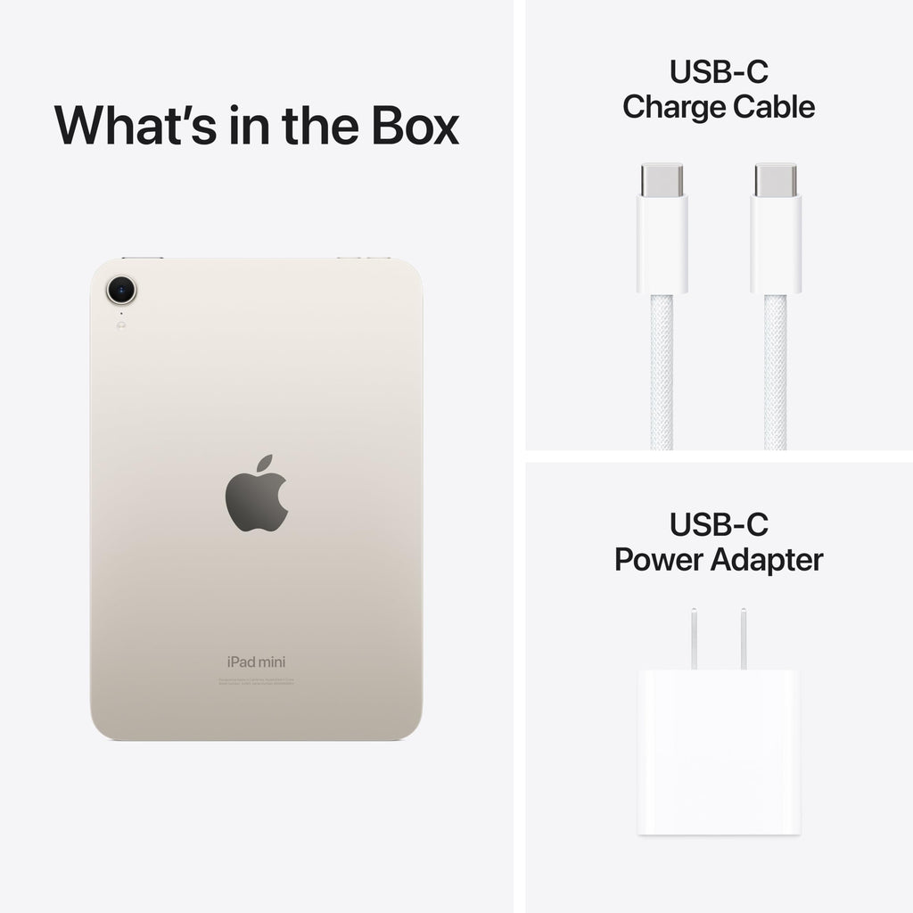 Apple iPad mini (A17 Pro): Apple Intelligence, 8.3-inch Liquid Retina Display, 128GB, Wi-Fi 6E, 12MP Front/12MP Back Camera, Touch ID, All-Day Battery Life — Space Gray