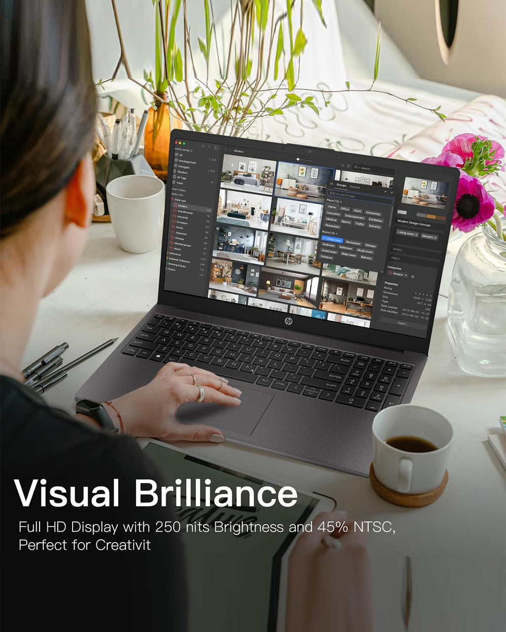 HP 250R-Series Premium Business Laptop - w/Office Lifetime & Free CD/DVD Drive • 15.6" Full HD • RJ45 • i3 1315U (Up to 4.5Ghz) • Wi-Fi 6 -Windows 11 Pro w/Laptop Bundle(64GB RAM | 2TB SSD)