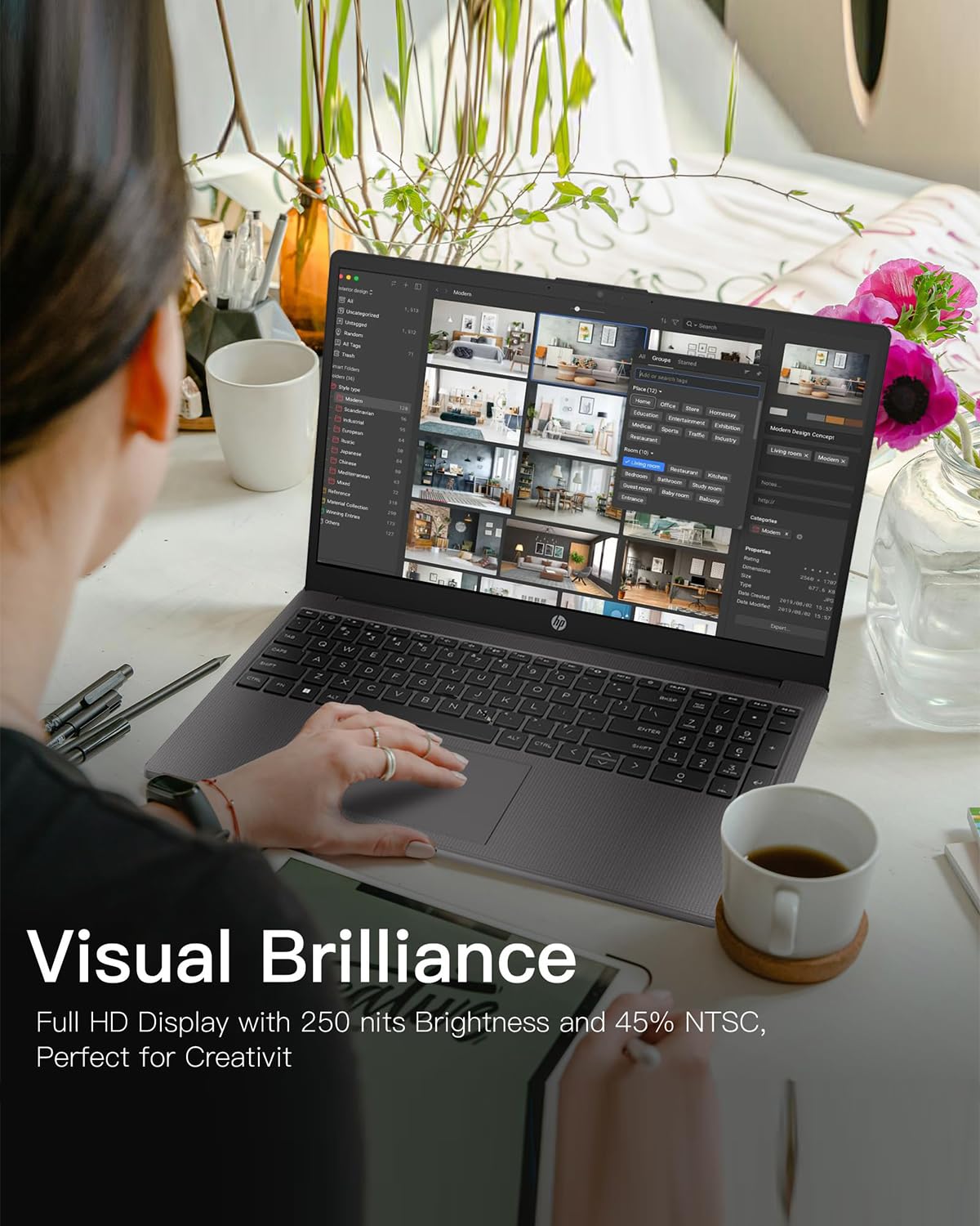 HP 250R-Series Premium Business Laptop - w/Office Lifetime & Free CD/DVD Drive • 15.6" Full HD • RJ45 • i3 1315U (Up to 4.5Ghz) • Wi-Fi 6 -Windows 11 Pro w/Laptop Bundle(64GB RAM | 2TB SSD)