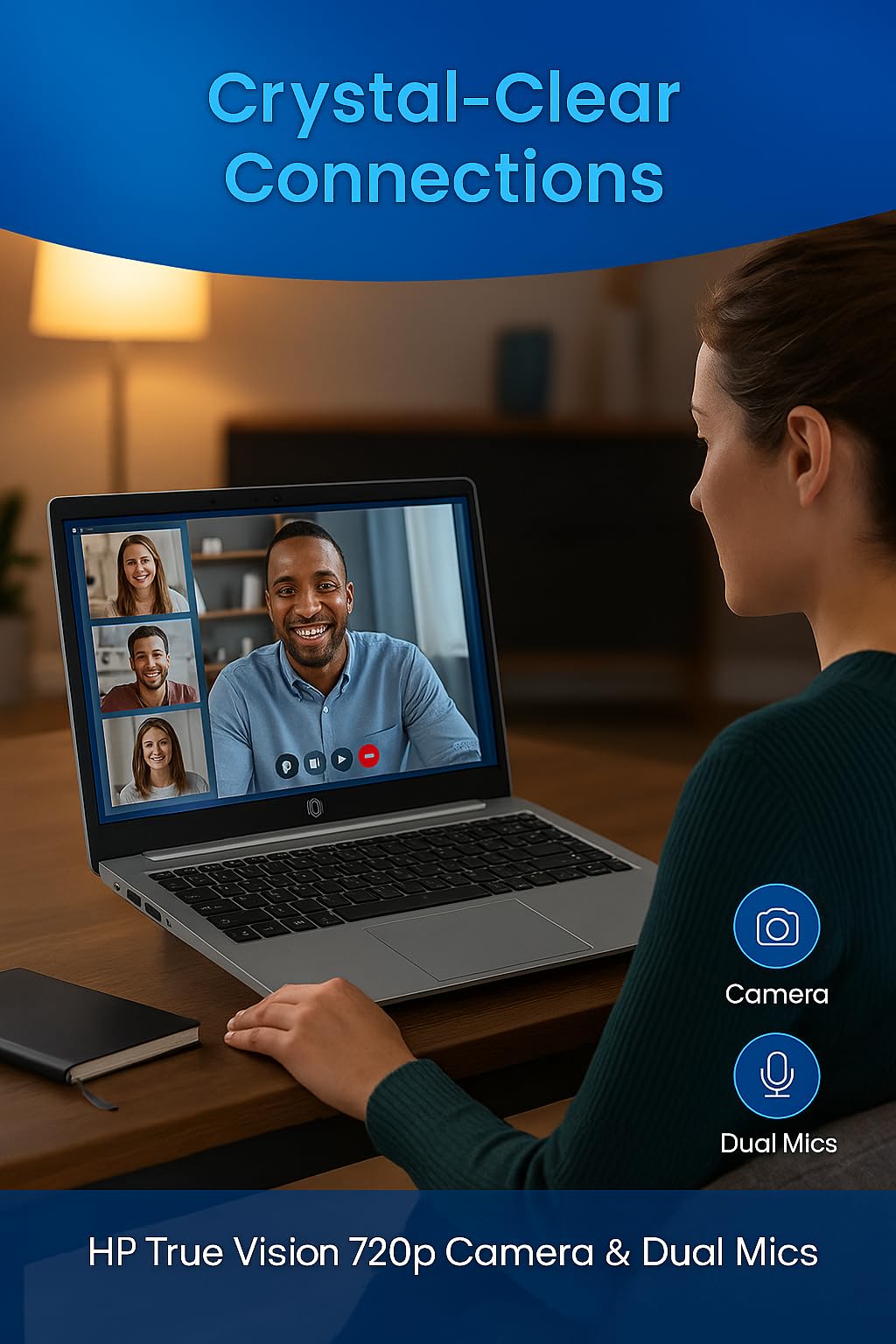 HP 250R-Series Premium Business Laptop - w/Office Lifetime & Free CD/DVD Drive • 15.6" Full HD • RJ45 • i3 1315U (Up to 4.5Ghz) • Wi-Fi 6 -Windows 11 Pro w/Laptop Bundle(64GB RAM | 2TB SSD)