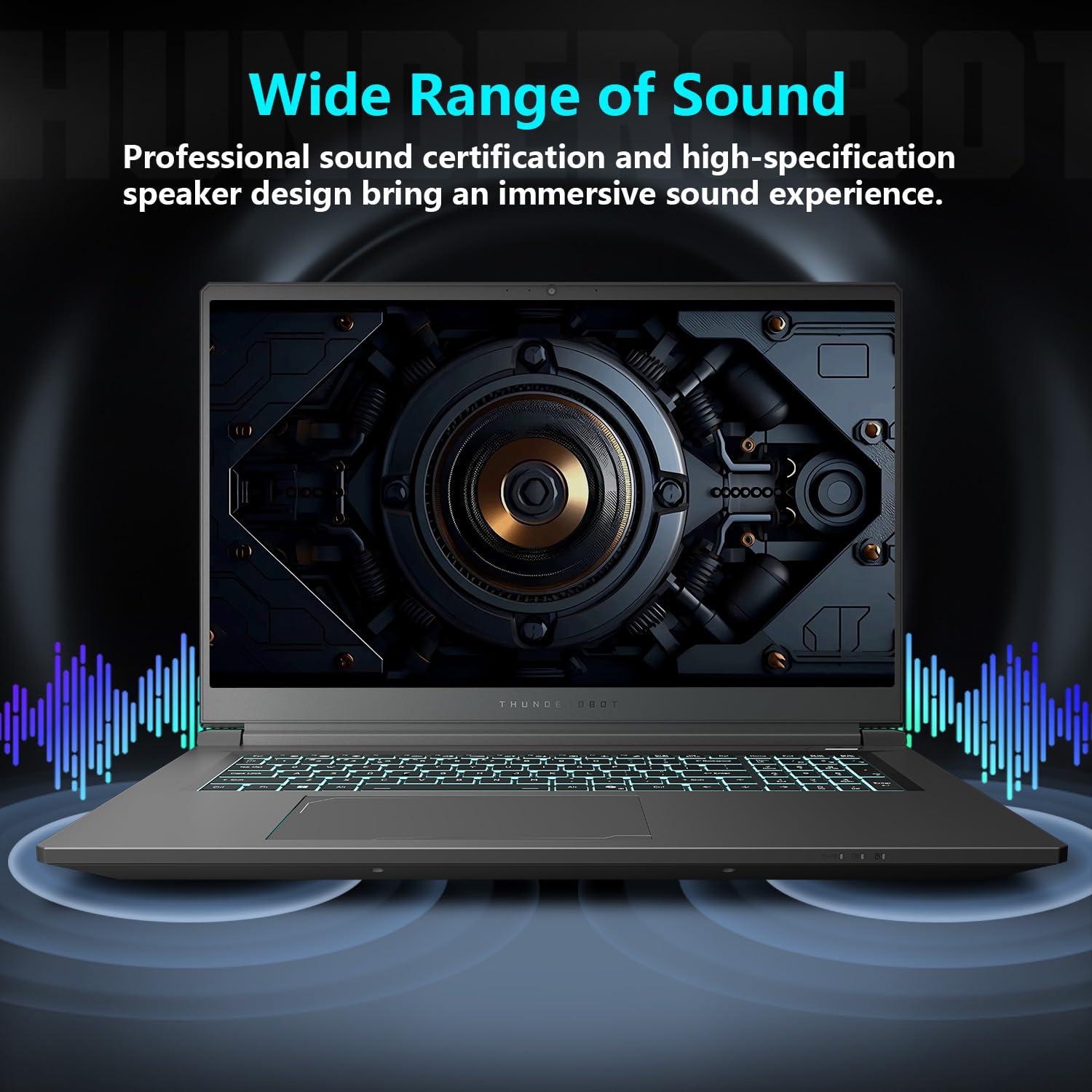 Thunderobot Storm 17 5070 Gaming Laptop, 17.3" QHD 165Hz 2K Display, Core i7-13620H, GeForce RTX 5070, 64GB DDR5 RAM, 2TB SSD, RGB Backlit Keyboard, HDMI, Wi-Fi 6, Win11 Home