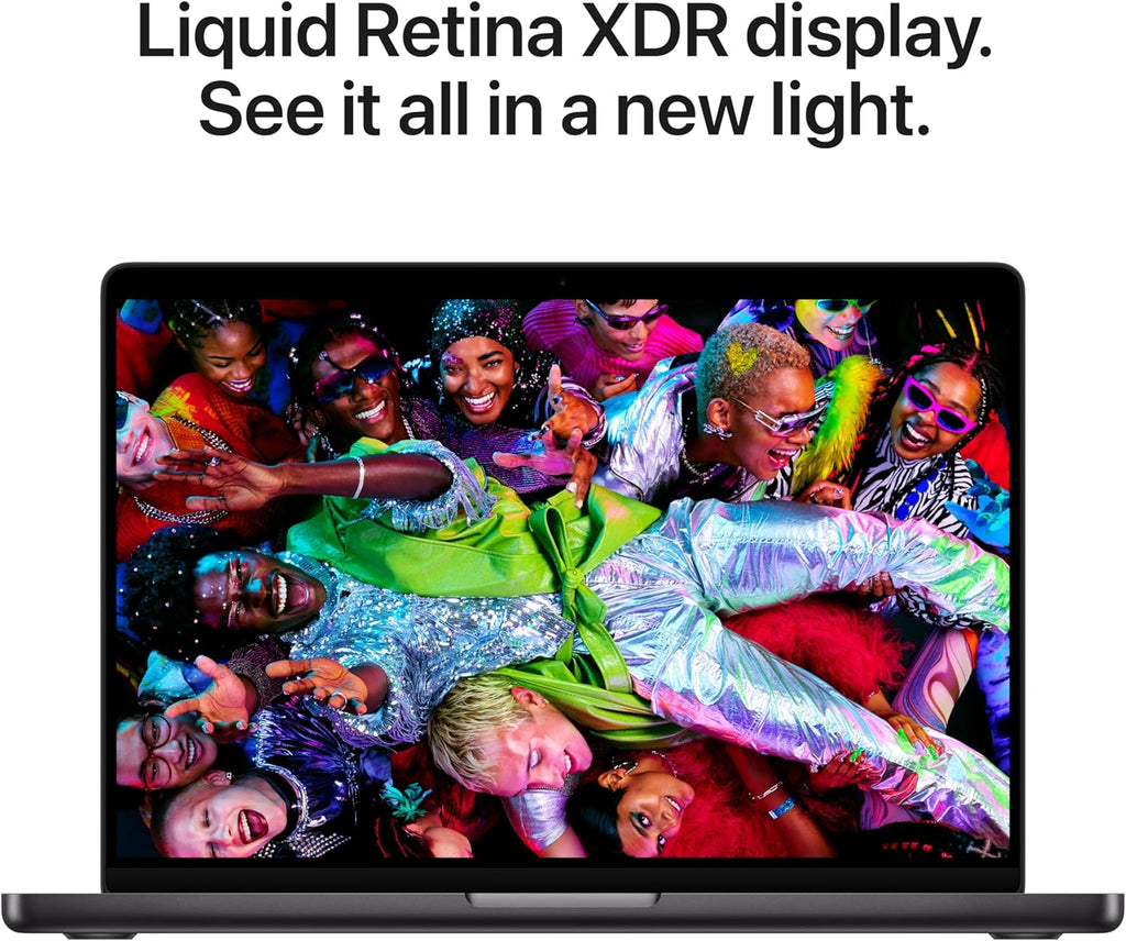 Apple 2025 MacBook Pro Laptop with M5 chip with 10‑core CPU and 10‑core GPU: Built for Apple Intelligence, 14.2-inch Liquid Retina XDR Display, 16GB Unified Memory, 1TB SSD Storage; Space Black