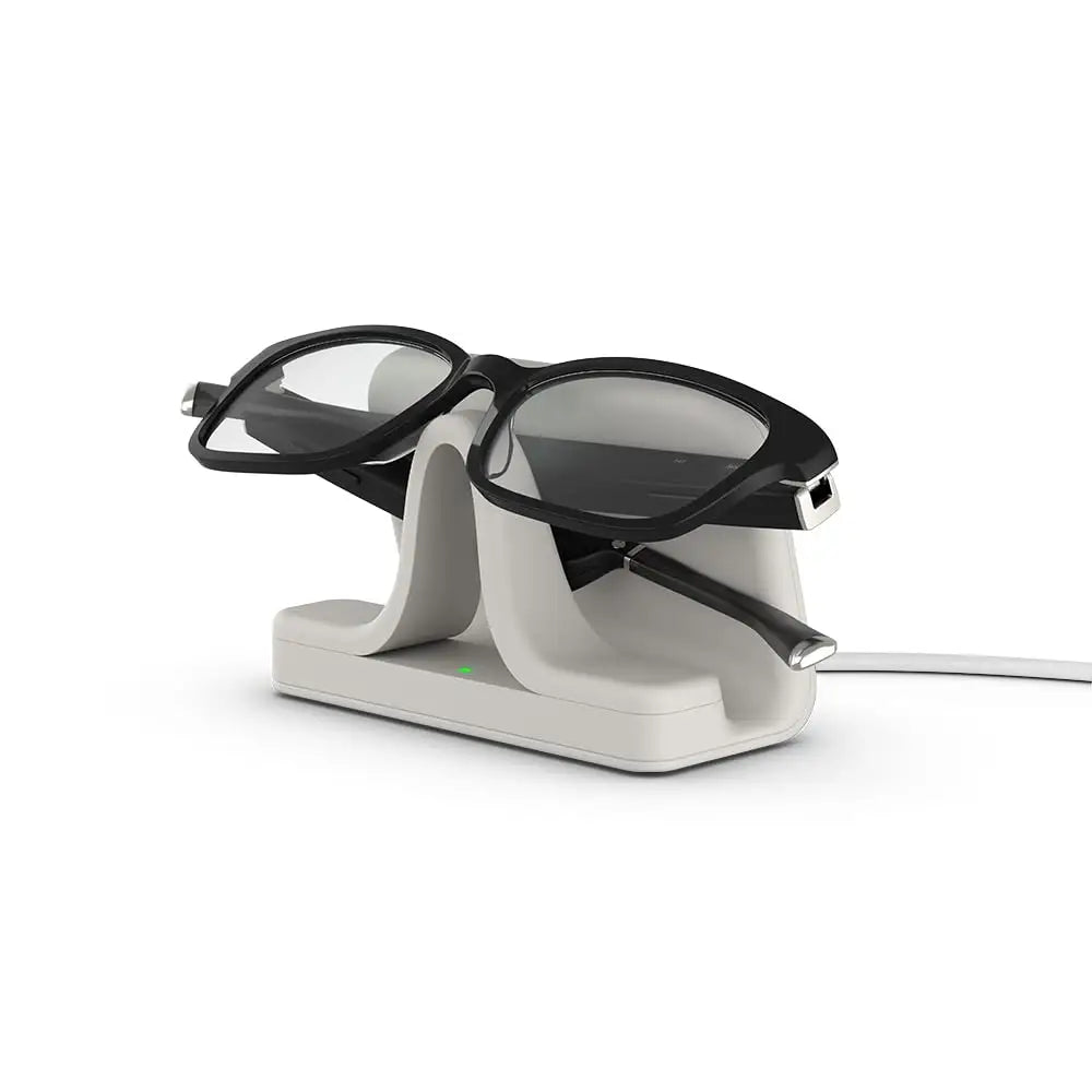 Amazon Echo Frames (newest model) + Echo Show 8 (newest model) Smart Glasses with Alexa Rectangle frames in Classic