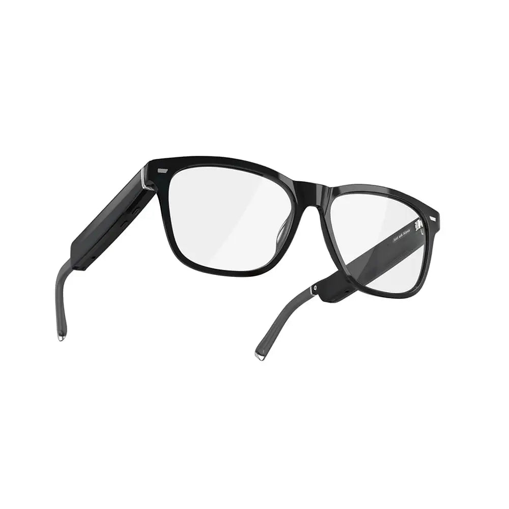 Amazon Echo Frames (newest model) + Echo Show 8 (newest model) Smart Glasses with Alexa Rectangle frames in Classic
