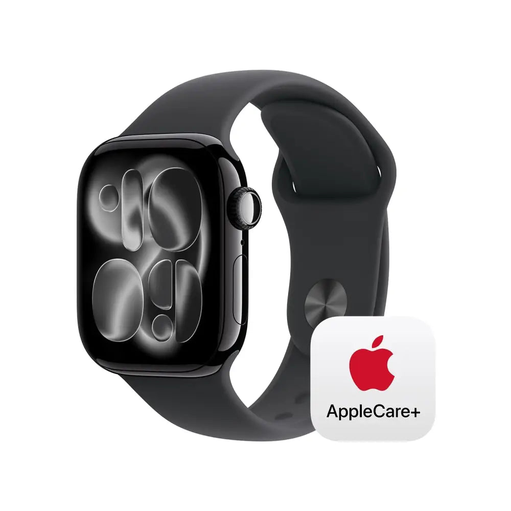 Apple Watch Series 11 [GPS + Cellular 42mm] Smartwatch with Natural Titanium Case with Stone Gray Sport Band - S/M.