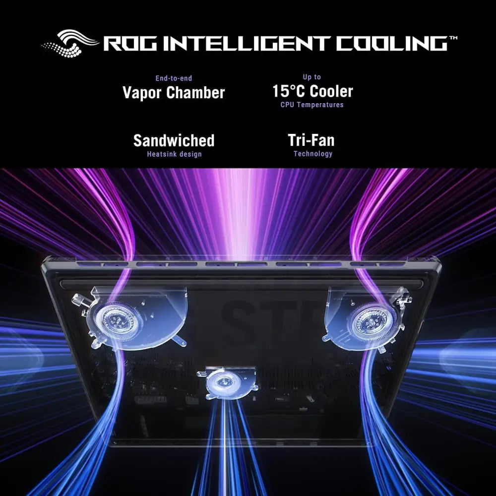 ASUS ROG Strix G16 Gaming Laptop 2025 Intel Core i7 Processor 14650HX NVIDIA GeForce RTX 5060 GPU 16’’ FHD+ 165Hz/3ms