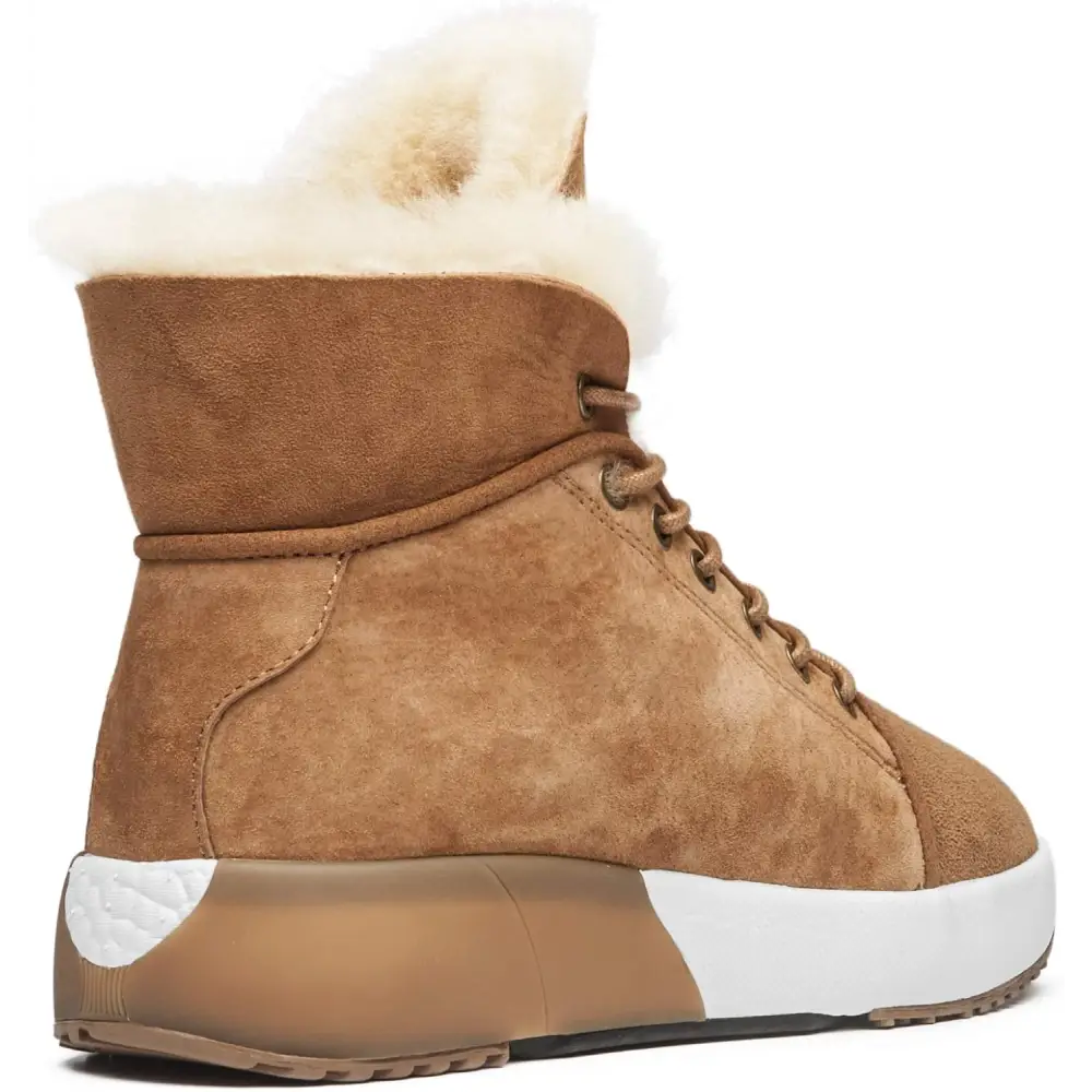 AU&MU Sheepskin Taurus Series Couple Adjustable Short Fur Wool Ankle Snow Winter Boots…