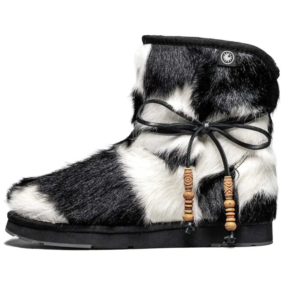 AU&MU Womens Casual and Versatile Warm Simple Snow Boots
