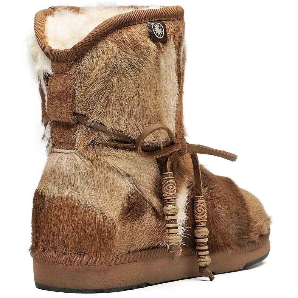 AU&MU Womens Casual and Versatile Warm Simple Snow Boots