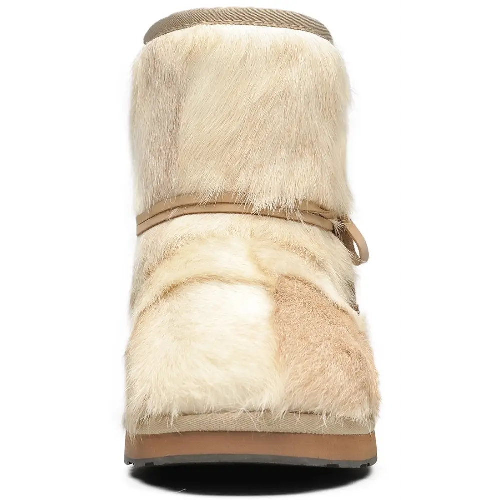 AU&MU Womens Casual and Versatile Warm Simple Snow Boots