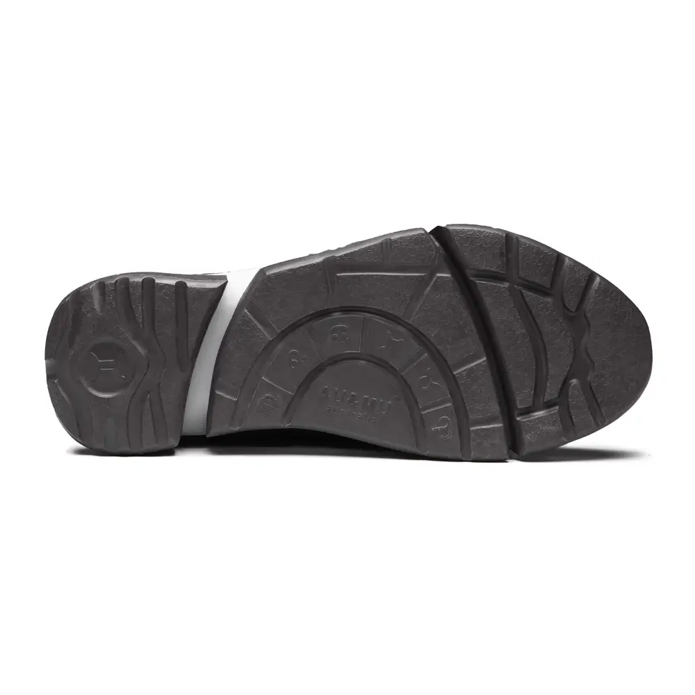 AUMU Classic Retro Hook and Loop Suede Sheepskin Elevator Hiden Heel Winter Snow Boots