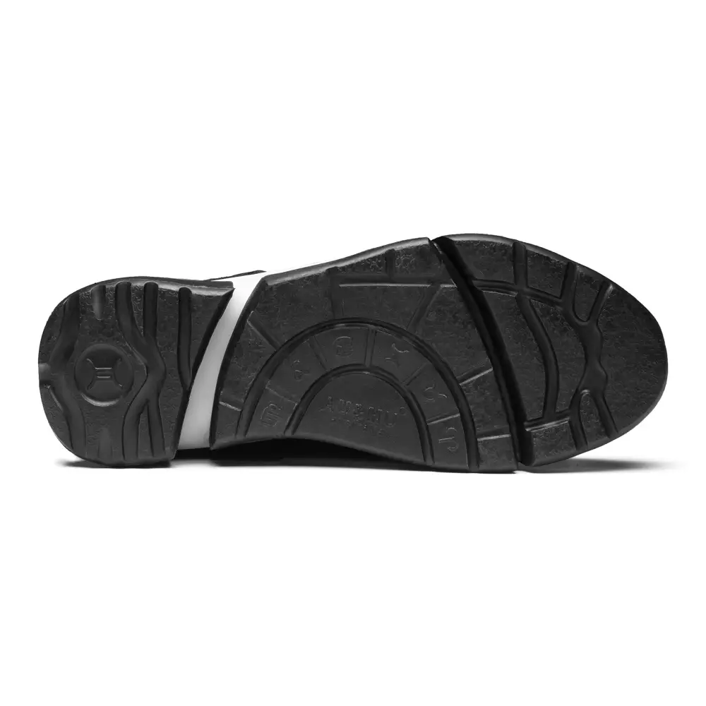 AUMU Classic Retro Hook and Loop Suede Sheepskin Elevator Hiden Heel Winter Snow Boots