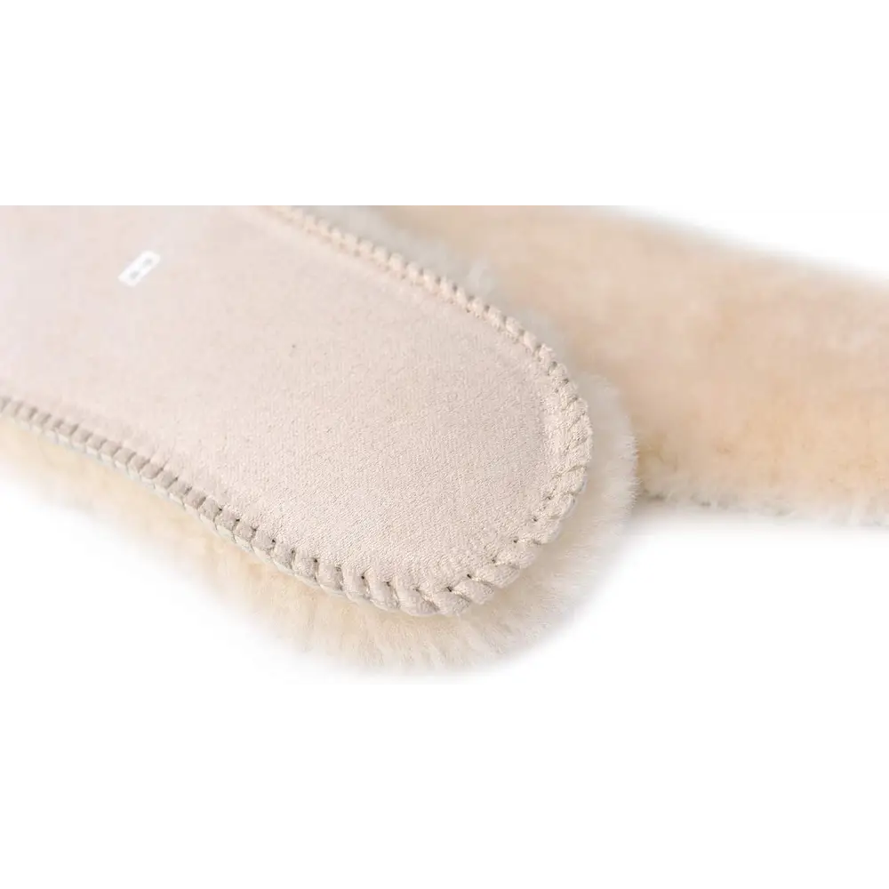 Aumu Thermal Sheepskin Wool Yarn Insoles White Size 9