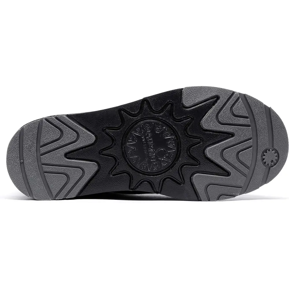 AUMU Women’s Classic Casual Style Sheepskin Suede Winter Snow Boots