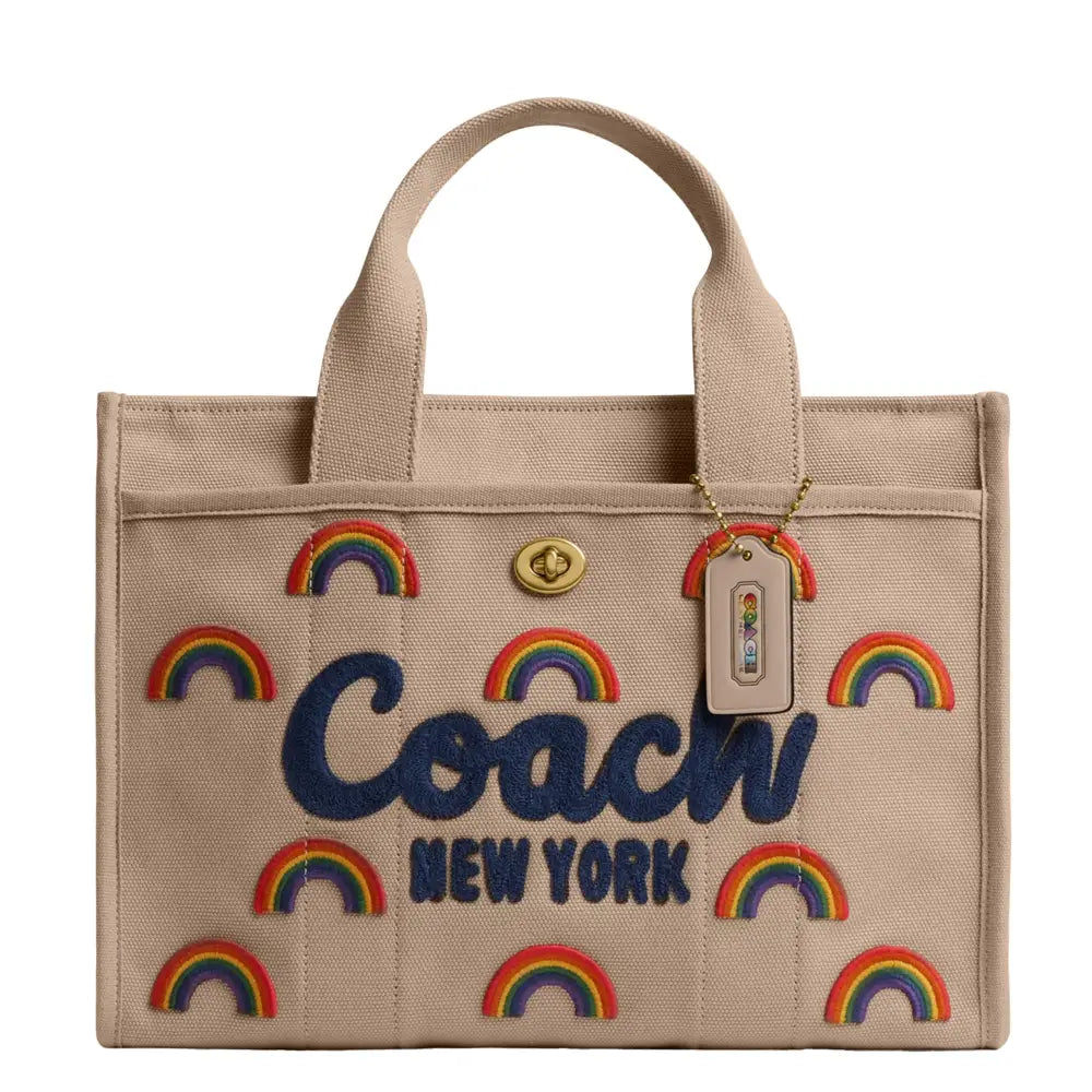 COACH Cargo Tote - Large / B4/Dark Natural