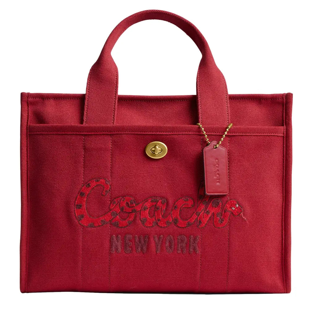 COACH Cargo Tote - One Size / Ruby