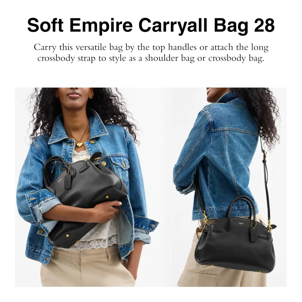 Coach Soft Empire Carryall 28