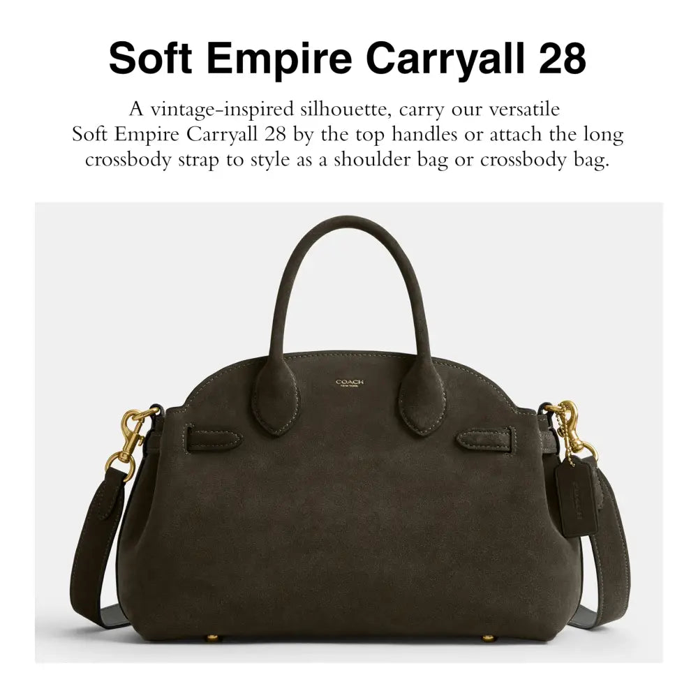 Coach Soft Empire Carryall 28