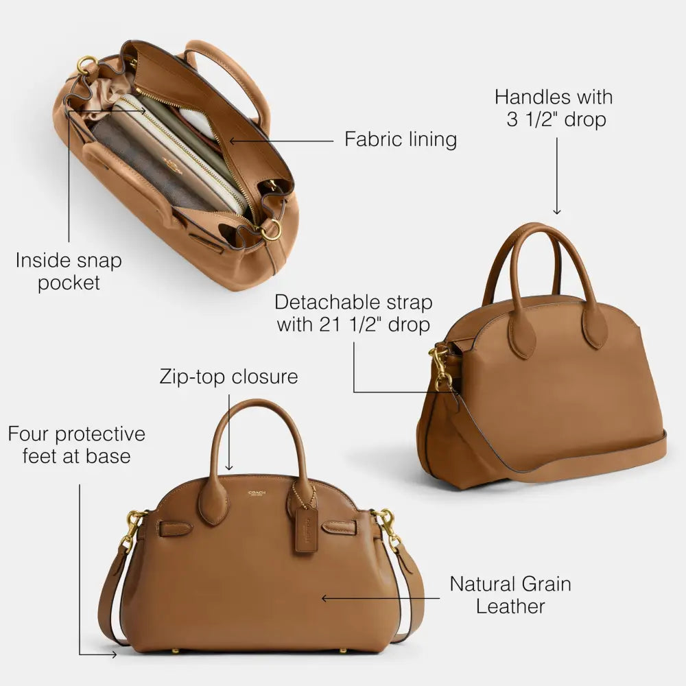 Coach Soft Empire Carryall 28