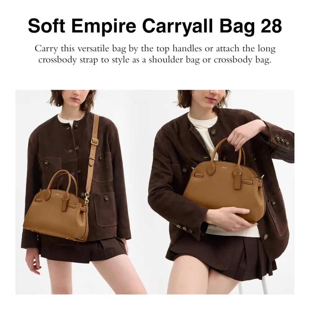 Coach Soft Empire Carryall 28