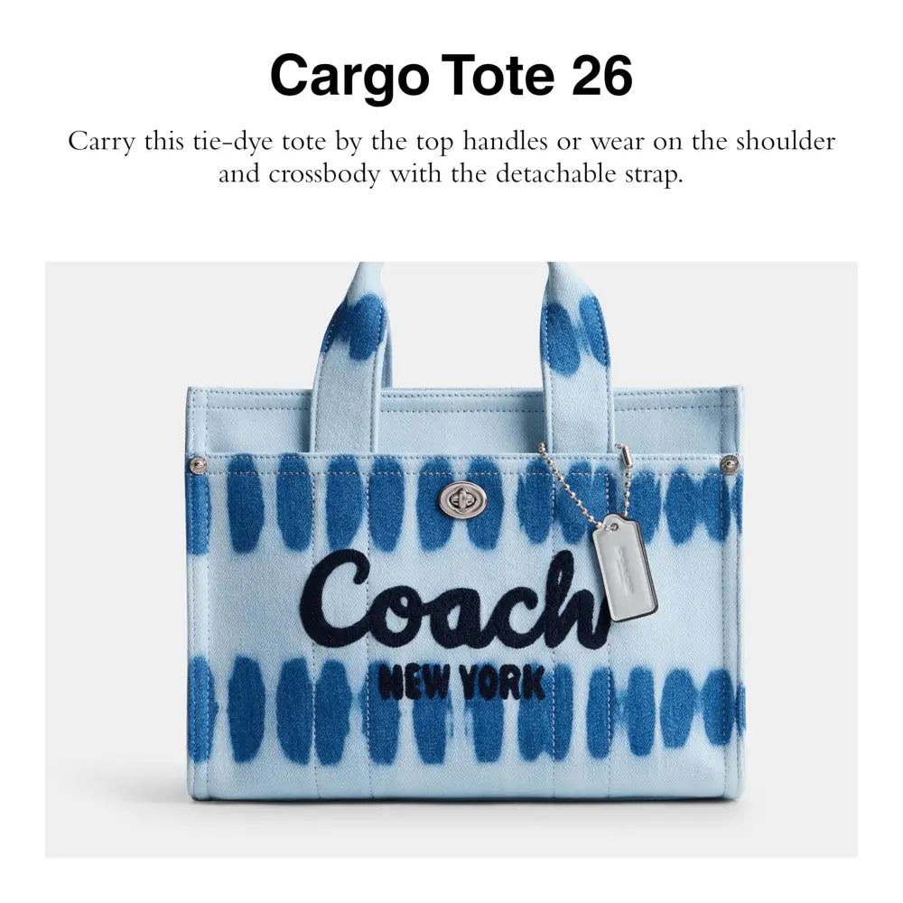 Coach womens Cargo Tote 26