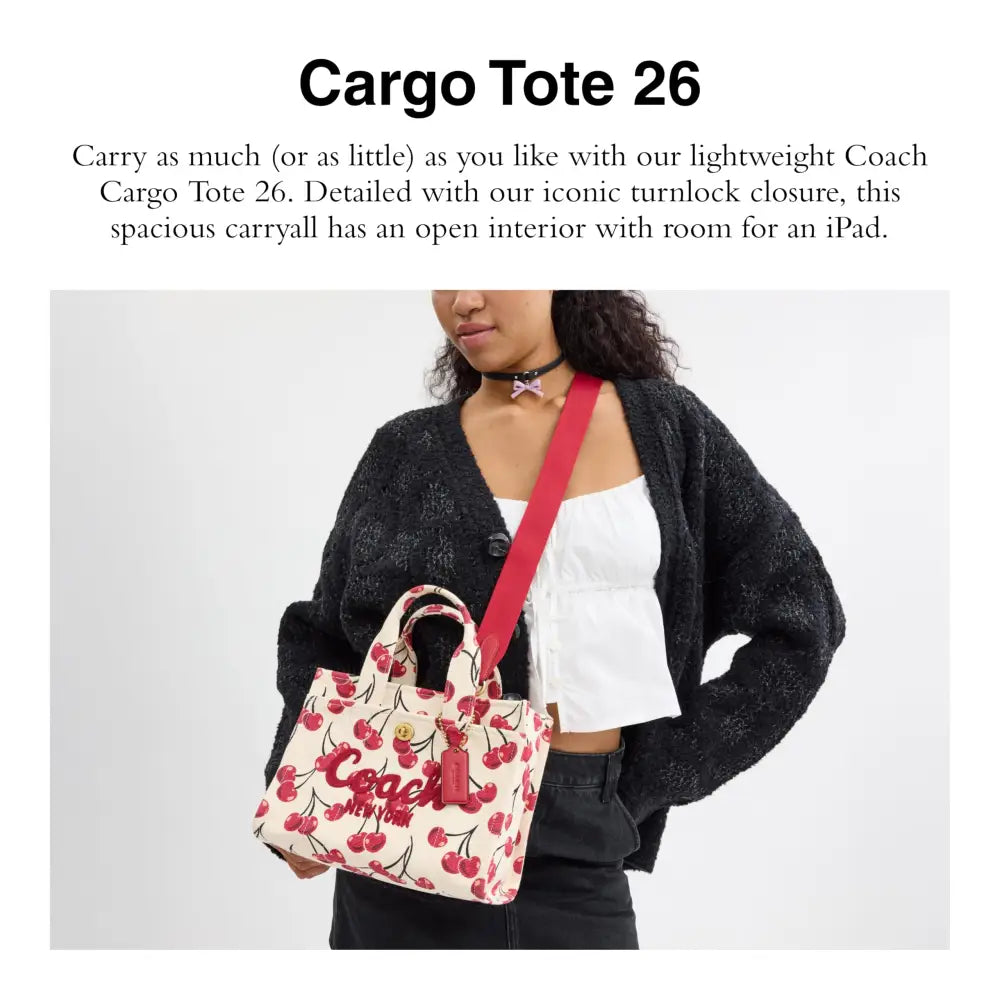 Coach womens Cargo Tote 26