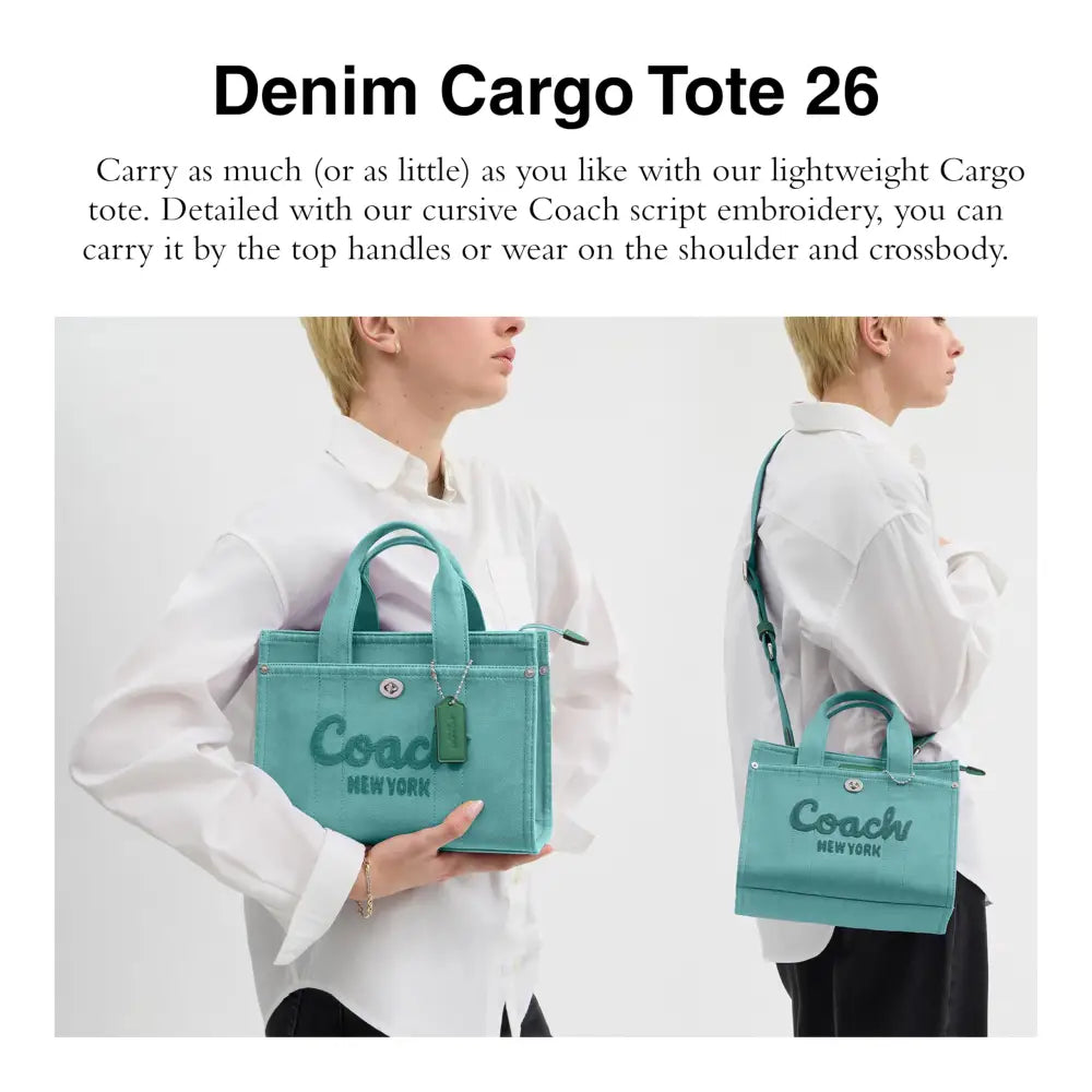 Coach womens Cargo Tote 26