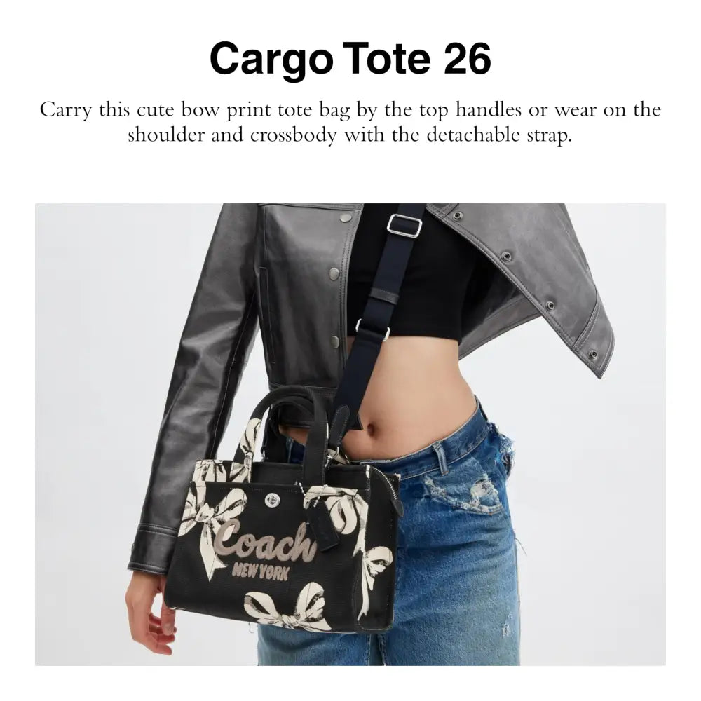 Coach womens Cargo Tote 26