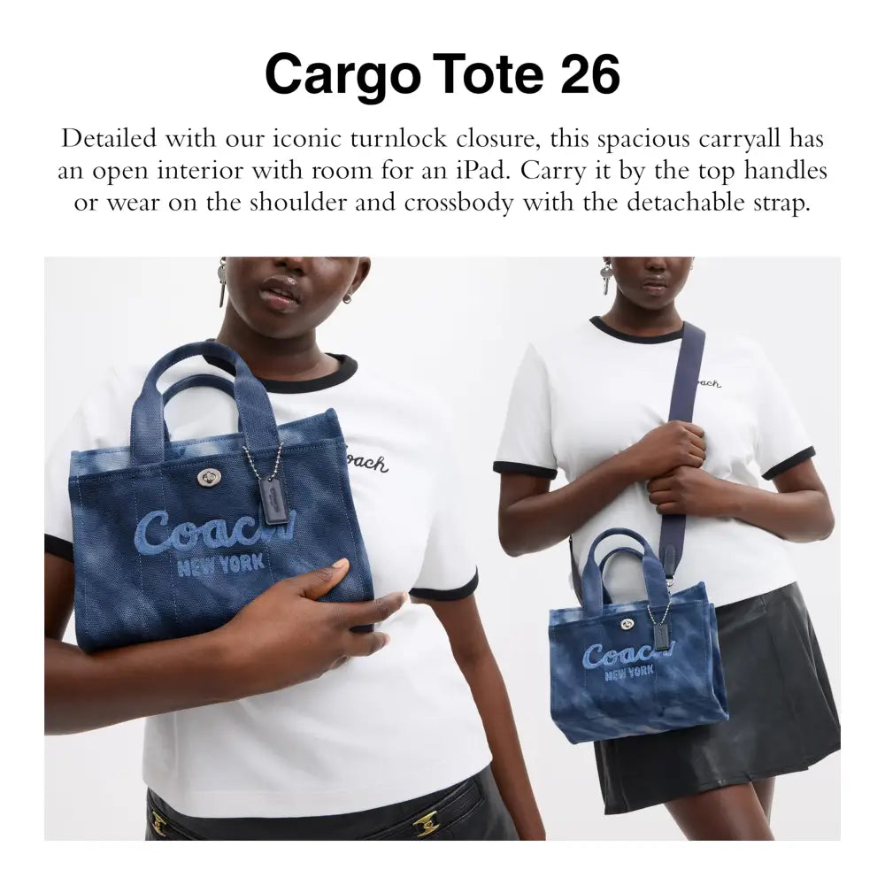 Coach womens Cargo Tote 26