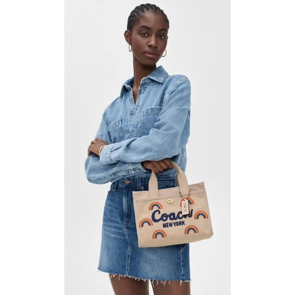 Coach womens Cargo Tote 26