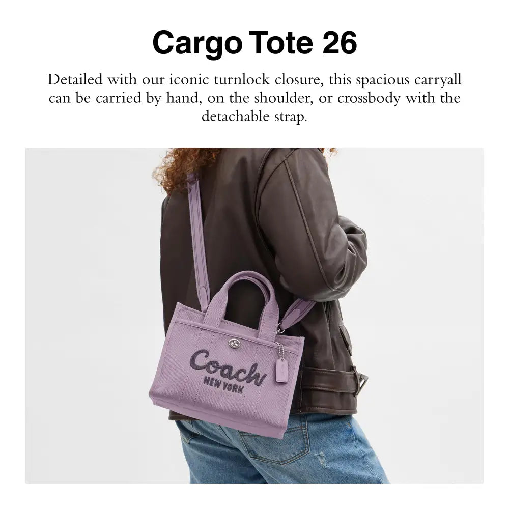Coach womens Cargo Tote 26
