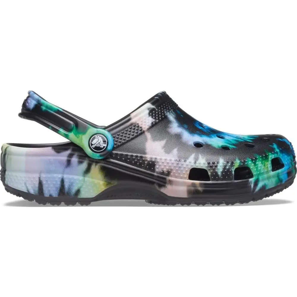 Crocs Kids’ Classic Clogs - Black/Pastel / 4 Women/2 Men