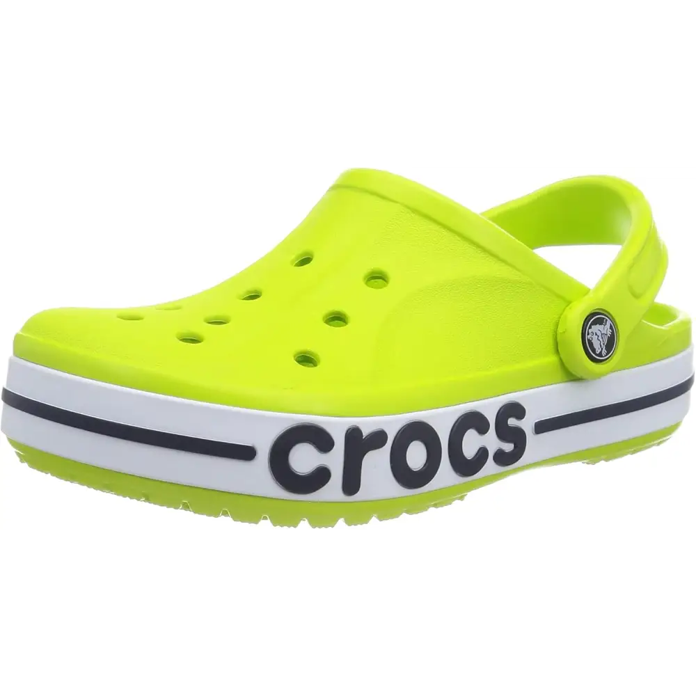 Crocs Kids’ Classic Clogs - Lime Punch/Navy / 6 Women/4 Men