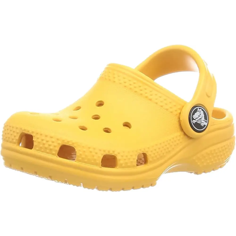 Crocs Kids’ Classic Clogs - Orange Sorbet / 11 Little Kid