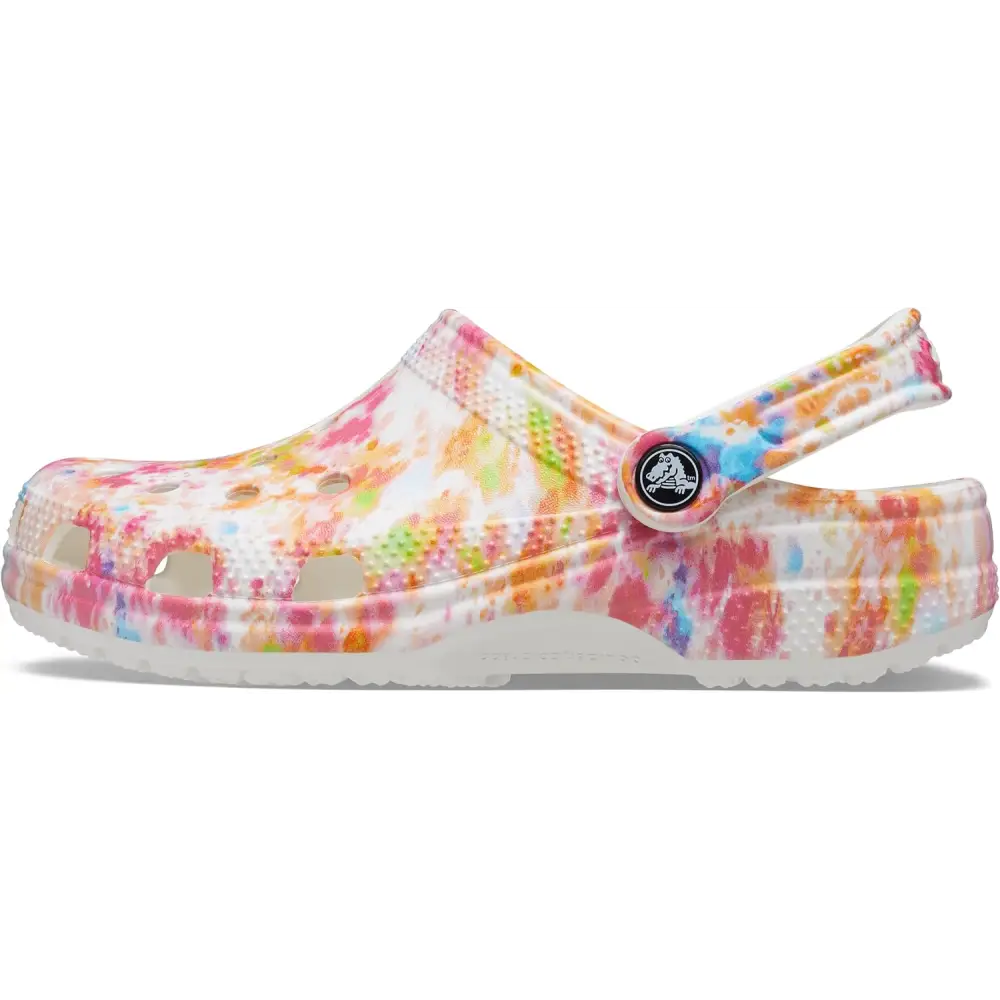 Crocs Kids’ Classic Clogs - Orange Zing/Multi / 8 Women/6 Men