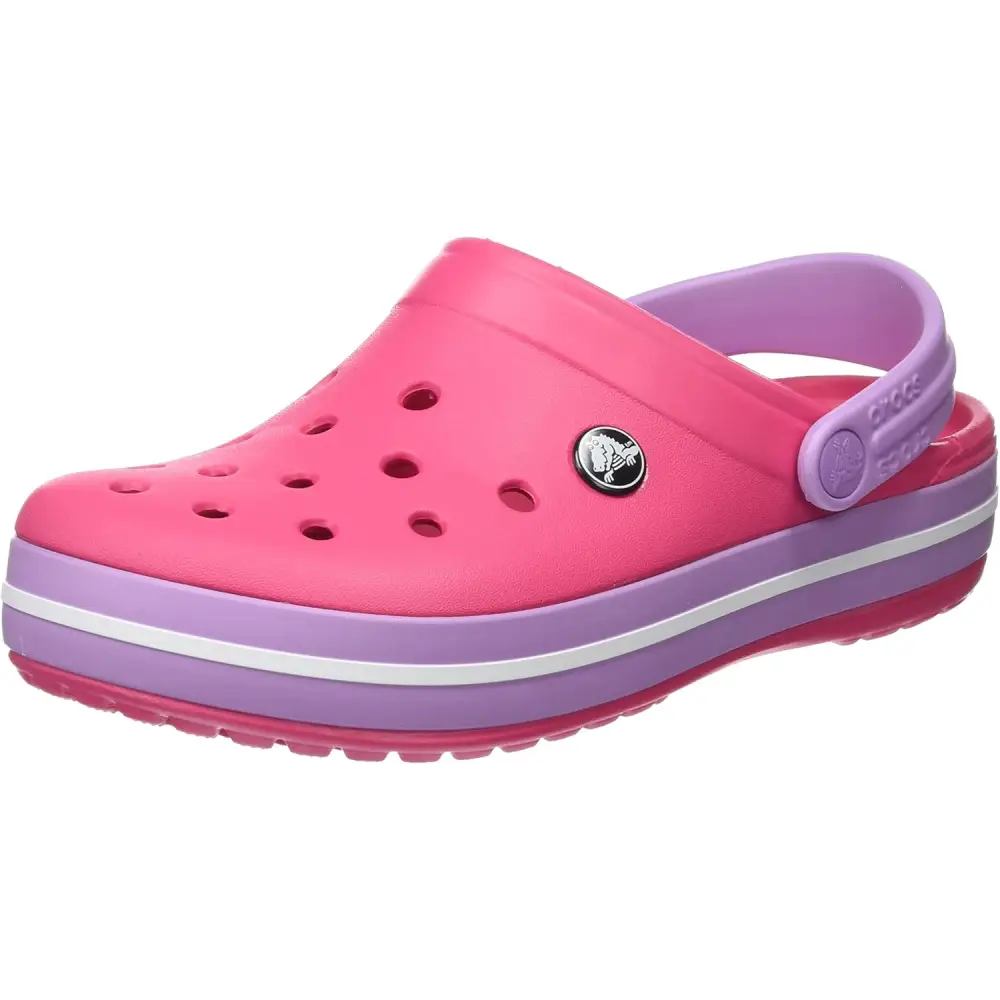 Crocs Kids’ Classic Clogs - Paradise Pink/Iris / 15 Women/13 Men