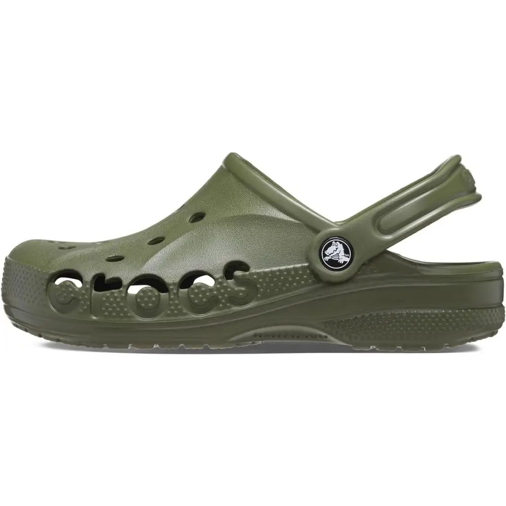 Crocs Unisex Adult Baya Clogs - 6 Women/4 Men / Green