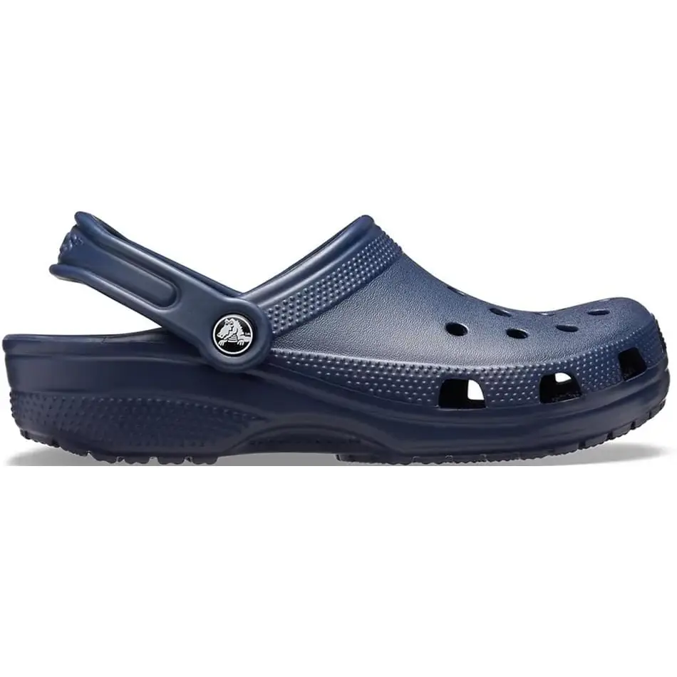 Crocs Unisex Adult Bistro Graphic Clogs - Navy / 10 Women/8 Men