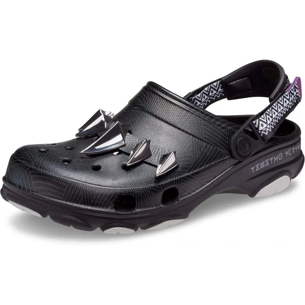 Crocs Unisex Adult Classic All-Terrain Black Panther Clogs