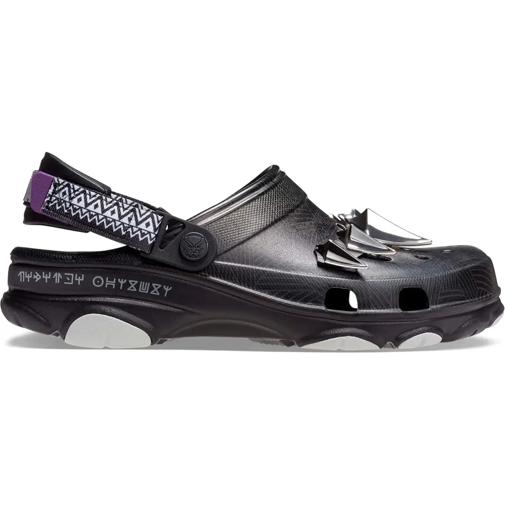 Crocs Unisex Adult Classic All-Terrain Black Panther Clogs