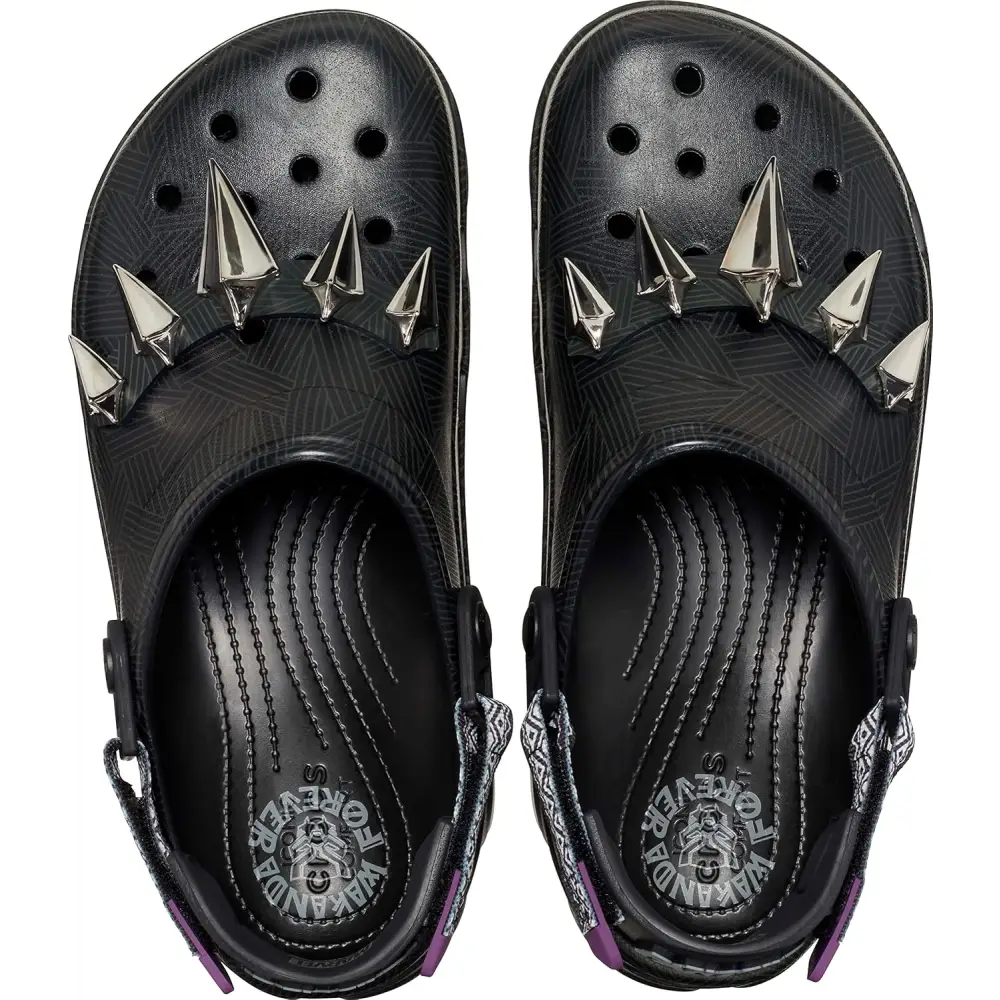 Crocs Unisex Adult Classic All-Terrain Black Panther Clogs