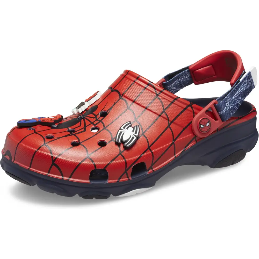 Crocs Unisex Adult Classic All-Terrain Black Panther Clogs - Navy / 15 Women/13 Men