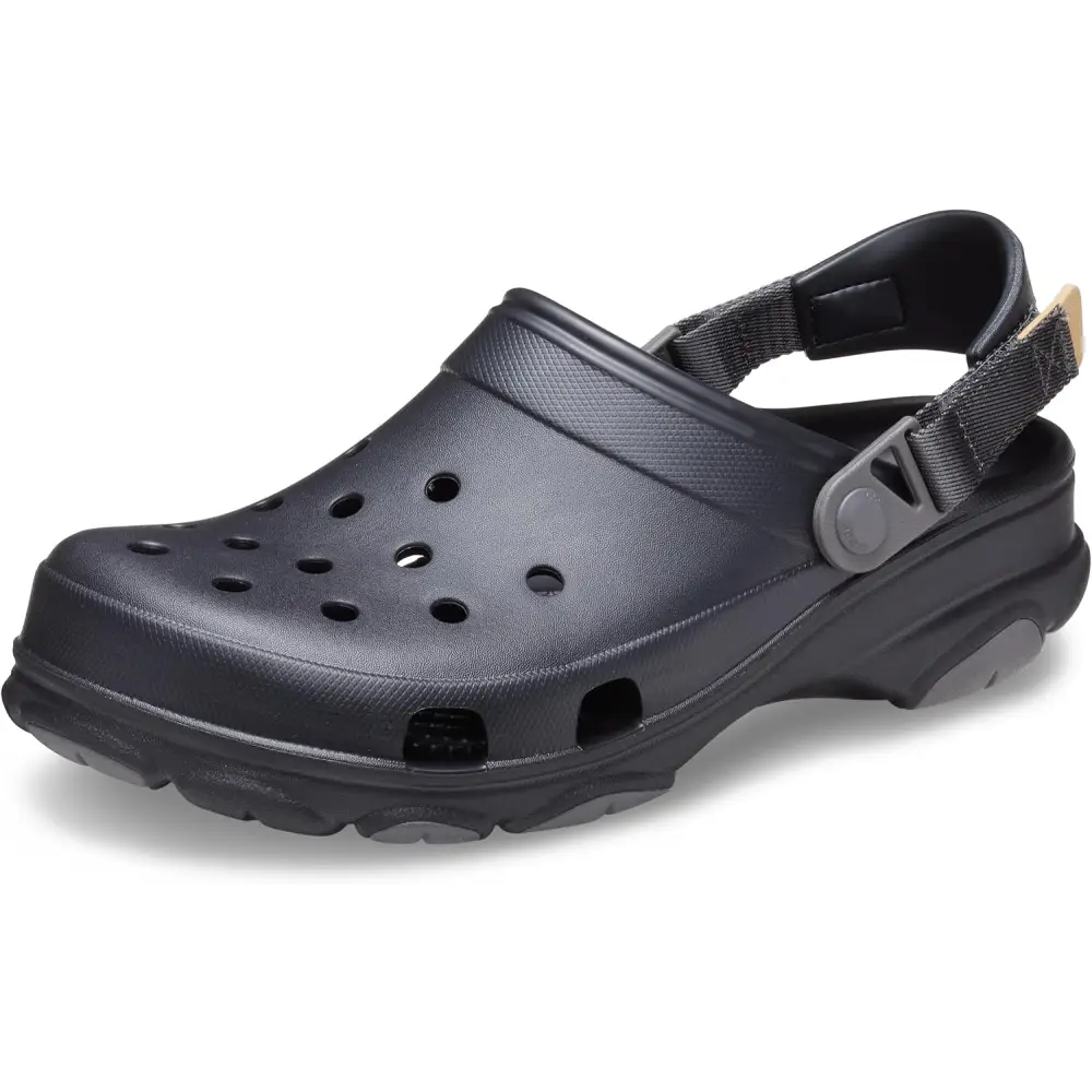 Crocs Unisex-Adult Classic All Terrain Clogs - Black / 7 Women/5 Men