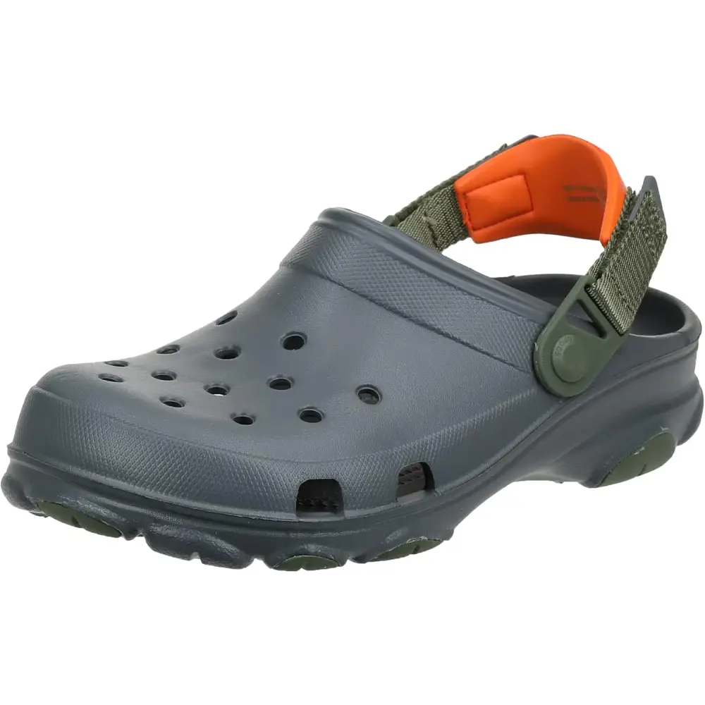 Crocs Unisex-Adult Classic All Terrain Clogs - Slate Grey/Multi / 13 Women/11 Men