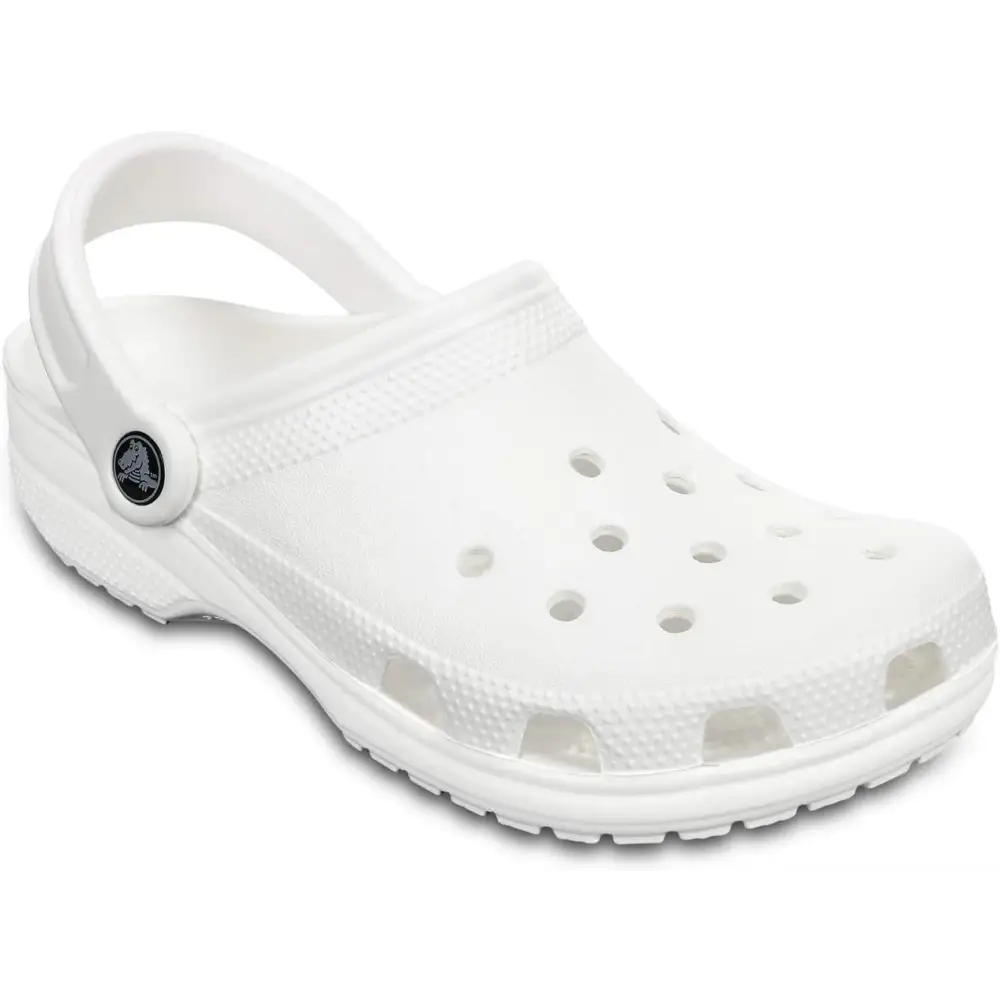 Crocs Unisex Adult Classic Clog - 14 Women/12 Men / White