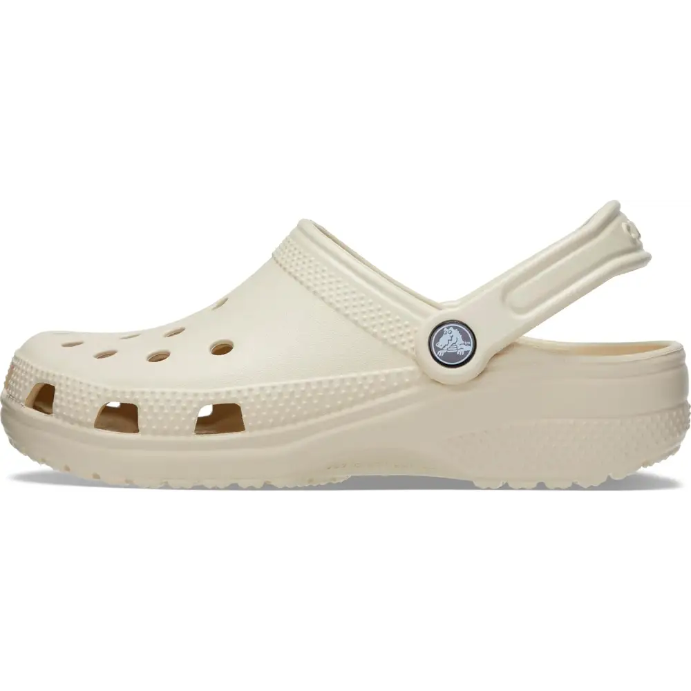 Crocs Unisex-Adult Classic Clog Clogs for Women and Men Bone 11 Men/13 Women