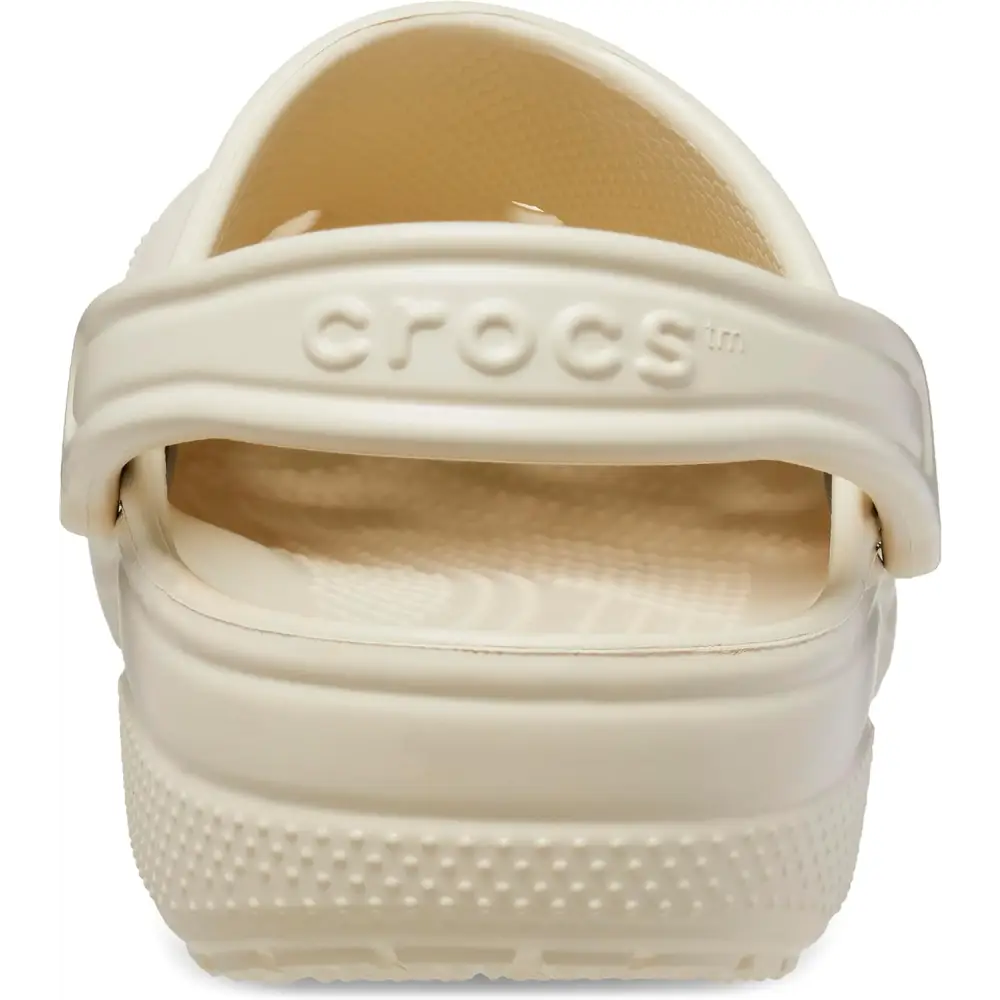 Crocs Unisex-Adult Classic Clog Clogs for Women and Men Bone 6 Men/8 Women