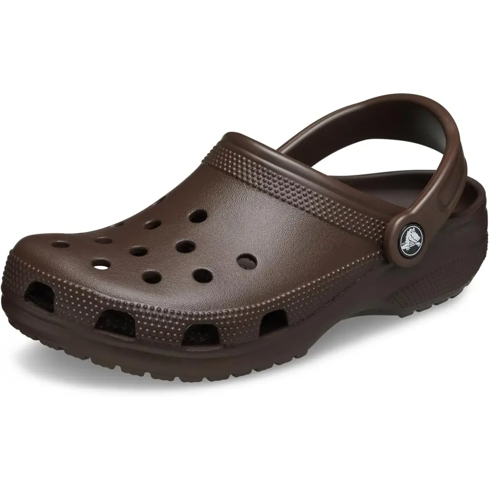 Crocs Unisex-Adult Classic Clog - Coffee / 7 Women/5 Men