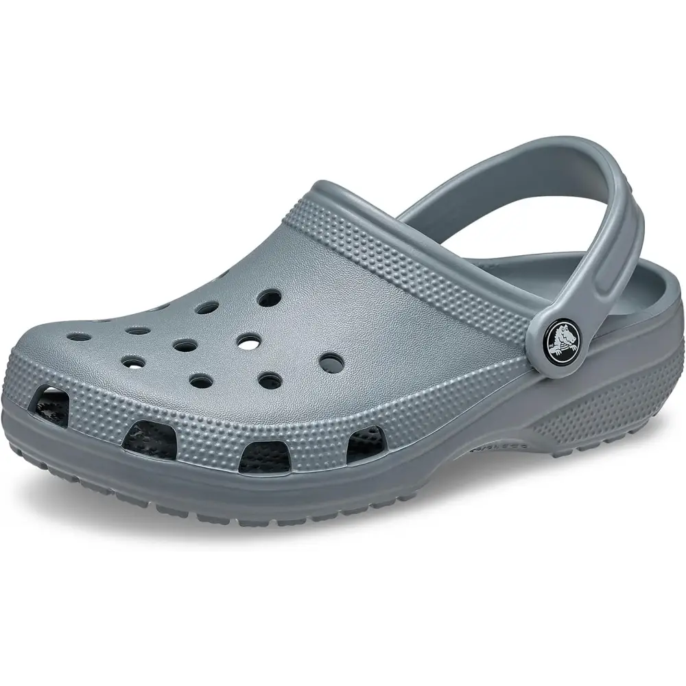 Crocs Unisex-Adult Classic Clog - Concrete / 14 Women/12 Men